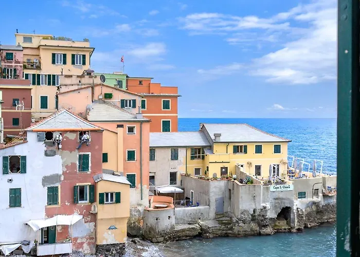 公寓 Casa Iole A Boccadasse - Genovainrelax 热那亚